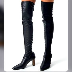 NWT Mango Over the knee boots